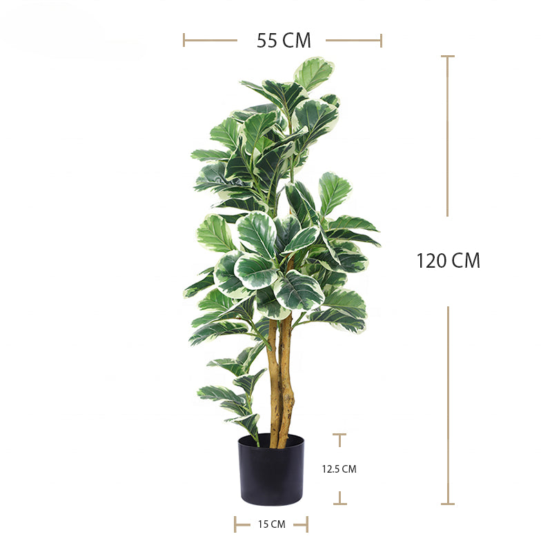 Hot Selling Home Decor Artificial Bonsai Tree Artificial Planta Ficus Lyrata Faux Fiddle Leaf Fig Tree Fake Plants Yooly Plants - YL191057