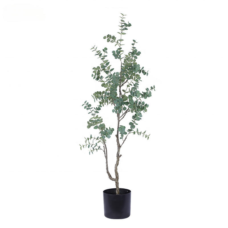 Fake Plants Artificial Plant Datura Eucalyptus Leaves Vines Artificial Potted for Indoor Outdoor Decoration Yooly Plants - YL008021