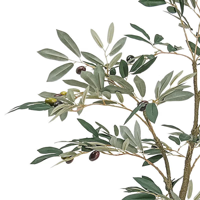 Fake Plants Artificial Olive Tree Faked Faux Olive Tree Plant 4ft 120CM for Home Decor Office Decoration Yooly Plants Yooly Plants - YL0040002