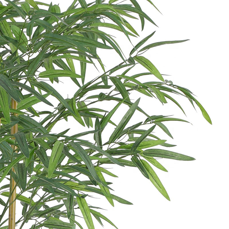 Fake Plants High Quality Plastic Bamboo Tree Artificial Bamboo Potted Plants In Black Plastic Pot Yooly Plants - YL008200096