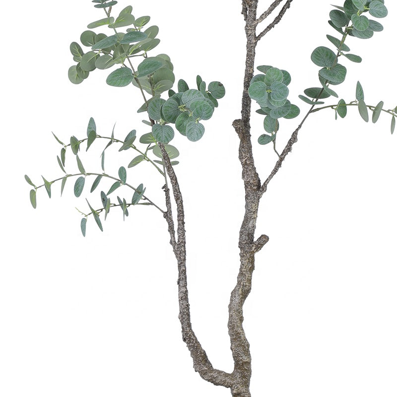Fake Plants Artificial Plant Datura Eucalyptus Leaves Vines Artificial Potted for Indoor Outdoor Decoration Yooly Plants - YL008021