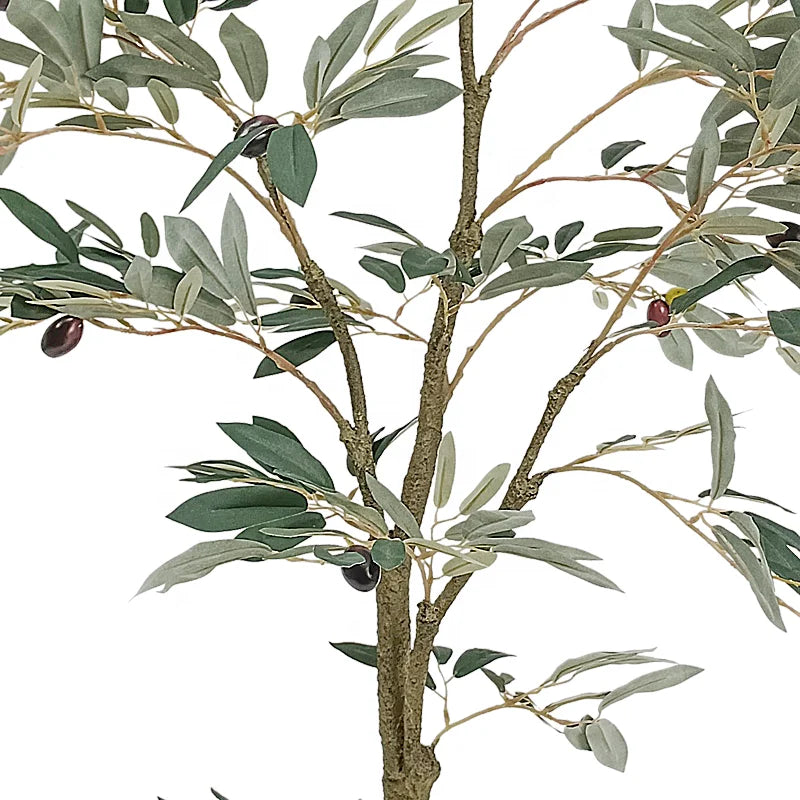 Fake Plants Artificial Olive Tree Faked Faux Olive Tree Plant 4ft 120CM for Home Decor Office Decoration Yooly Plants Yooly Plants - YL0040002