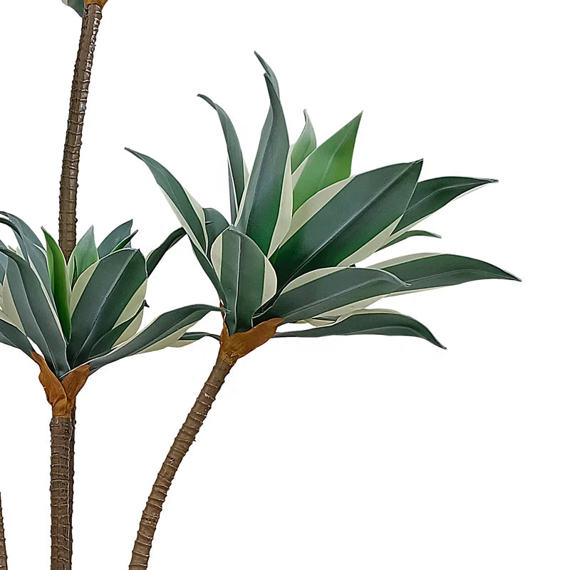 Yooly Plants Artificial Plants Artificial Tree Greenery Plant Plastic Agave Americana Bonsai for Indoor Outdoor - YL189069