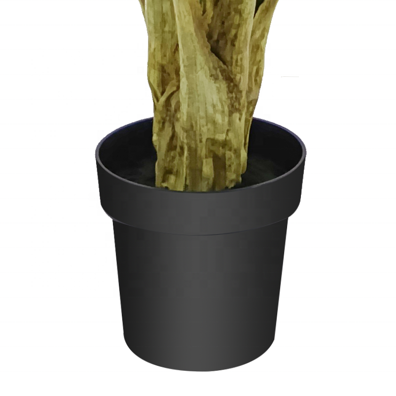 Fake Plants Hot Design Hotel Ornamental Plastic Fake Artificial Philodendron Leaf Tree Bonsai Tree 5ft 150cm Tall for Living Room Decor Yooly Plants - YL211014