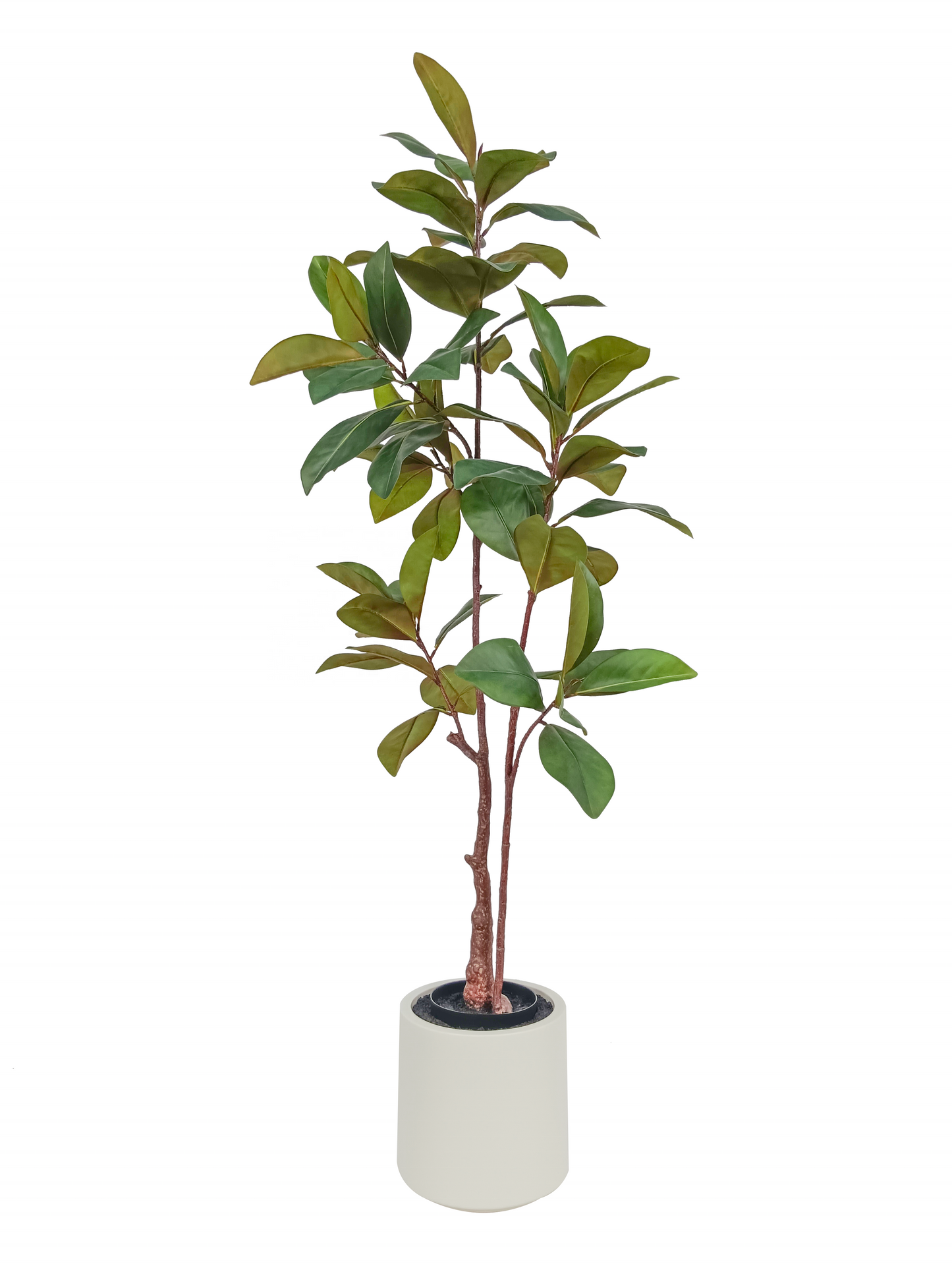 High Simulation 5ft 150cm 59" Tall Magnolia Flower Tree Pink Magnolia Tree Artificial Magnolia Tree for Home Hotel Yooly Plants - YL208164