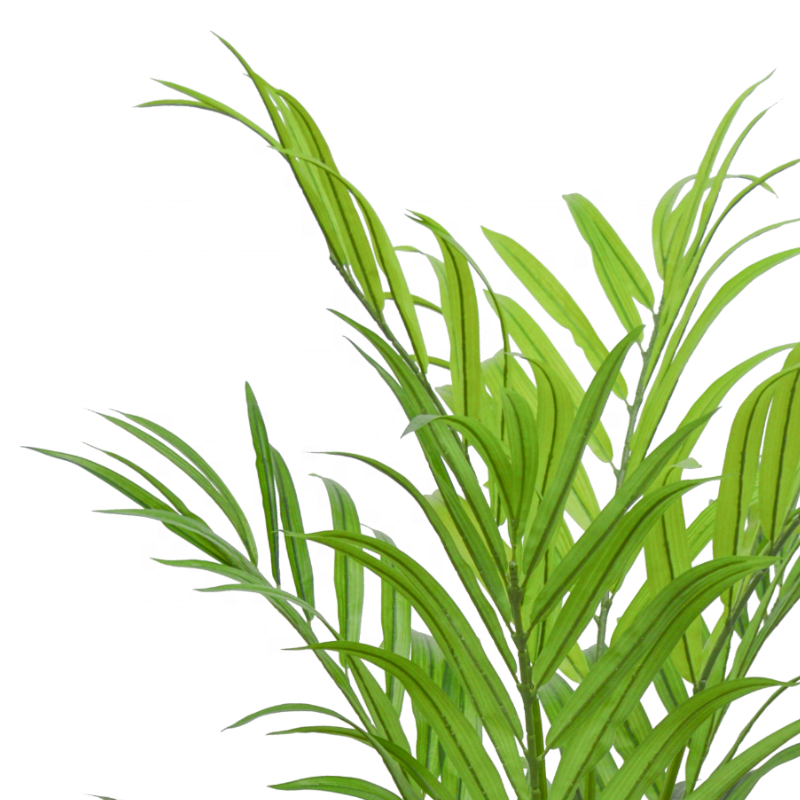 Fake Plants Dark Green with Light Green Artificial Palm Tree Plants Potted Semi Trees for Wedding Decoration Yooly Plants - YL211030