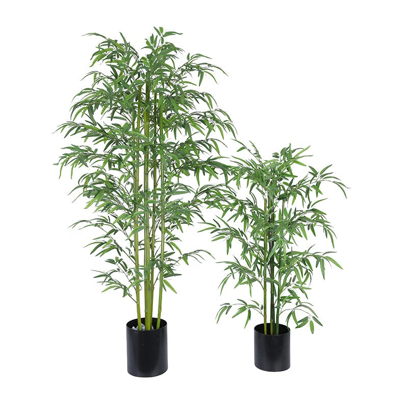 Branch Bamboo Tree Artificial Greening Plant Nursery Pot Decorative Plastic Fake Tree for Outdoor Decoration Yooly Plants - YL008200096