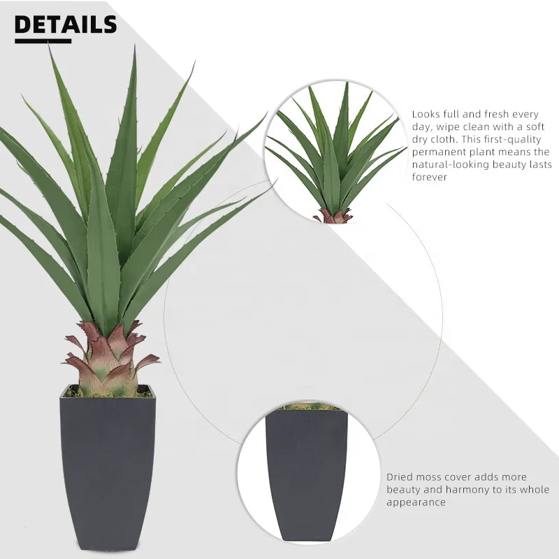 Artificial Agave Artificial Plants 73cm Tall Yooly Plants Spring Easter Artificial Plant Artificial Plant Agave - YL137220005