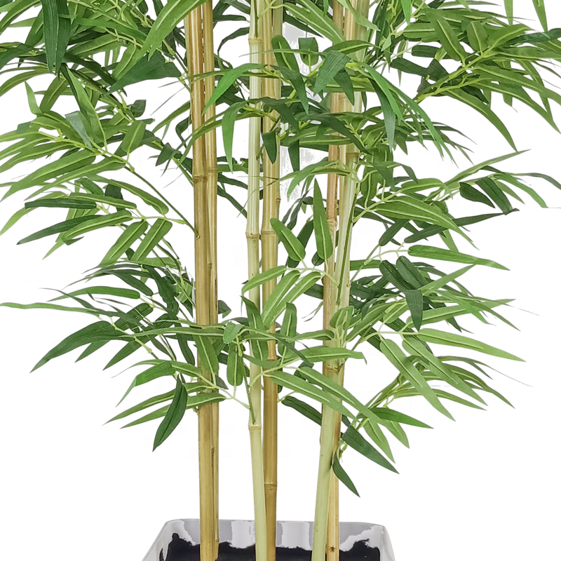 Fake Plants China Quality Tree 130cm 51 Inches Seven Authentic Looking Trunks Bamboo Tree Artificial Yooly Plants - YL008046