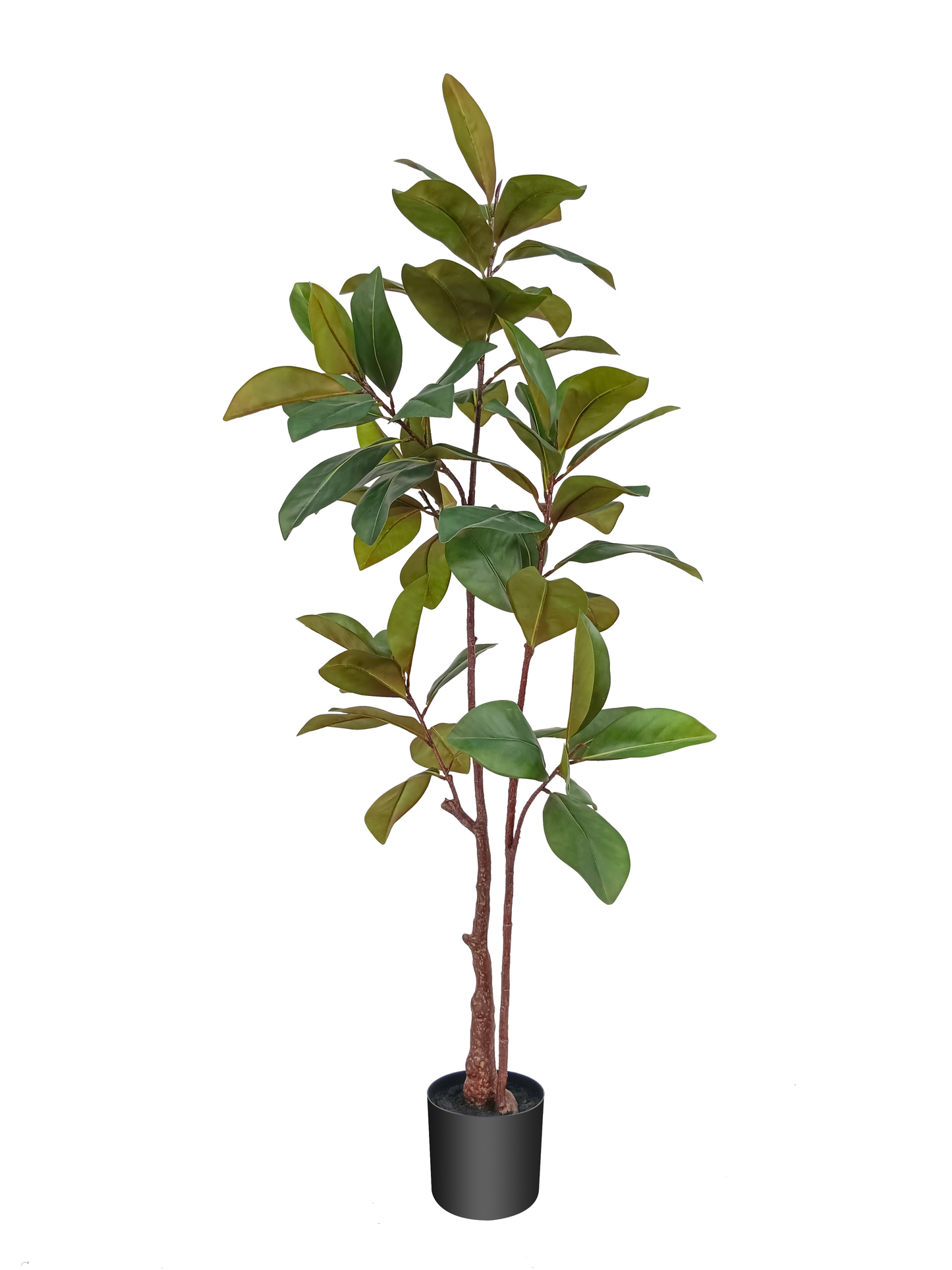 High Simulation 5ft 150cm 59" Tall Magnolia Flower Tree Pink Magnolia Tree Artificial Magnolia Tree for Home Hotel Yooly Plants - YL208164