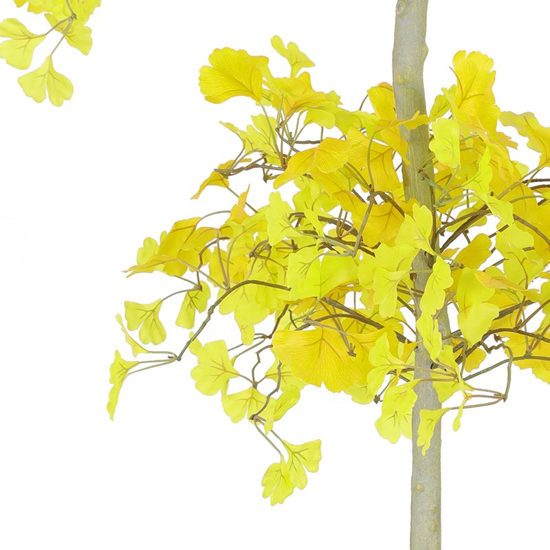 Large Tree Restaurant Decoration Yellow Artificial Ginkgo Plants Trees for Indoor and Outdoor Decoration Yooly Plants - YL010071