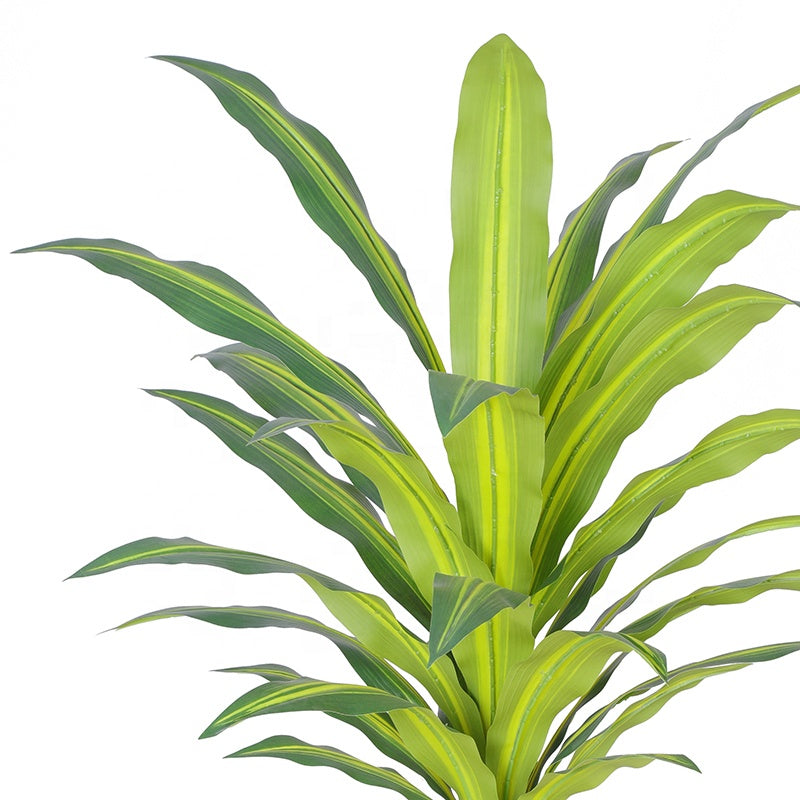 Fake Plants Indoor Living Room Decoration Green Plant Artificial Tree Dracaena Potted Tree Artificial Tropical Plant Dragon Blood Tree Yooly Plants - YL010101