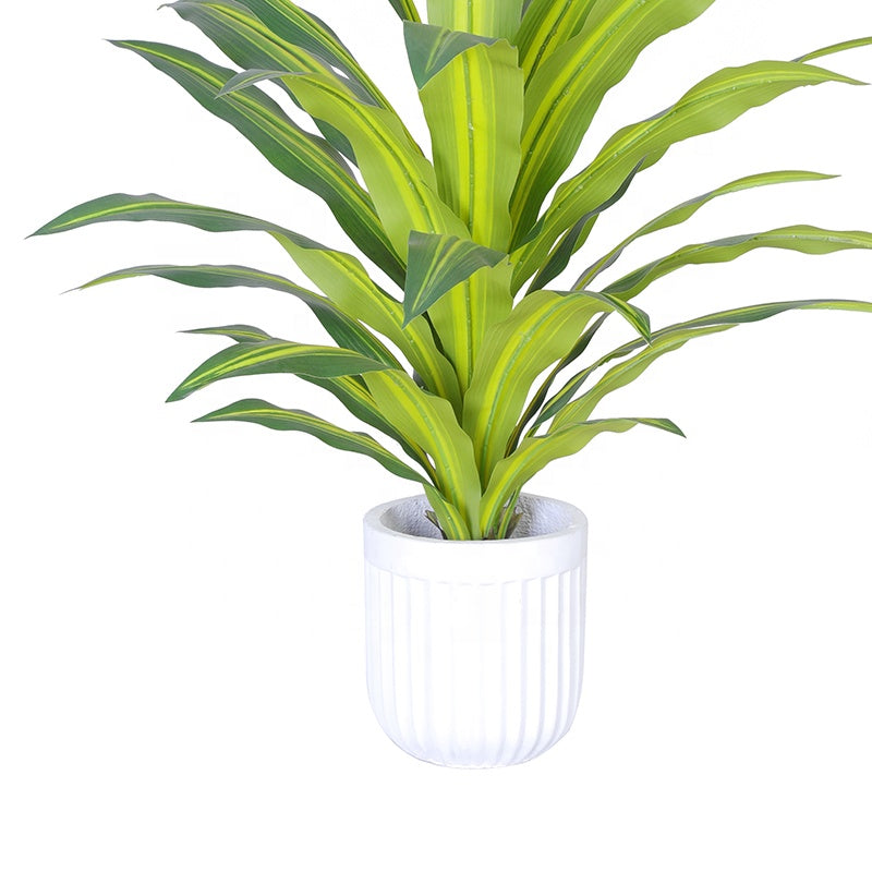 Fake Plants Indoor Living Room Decoration Green Plant Artificial Tree Dracaena Potted Tree Artificial Tropical Plant Dragon Blood Tree Yooly Plants - YL010101