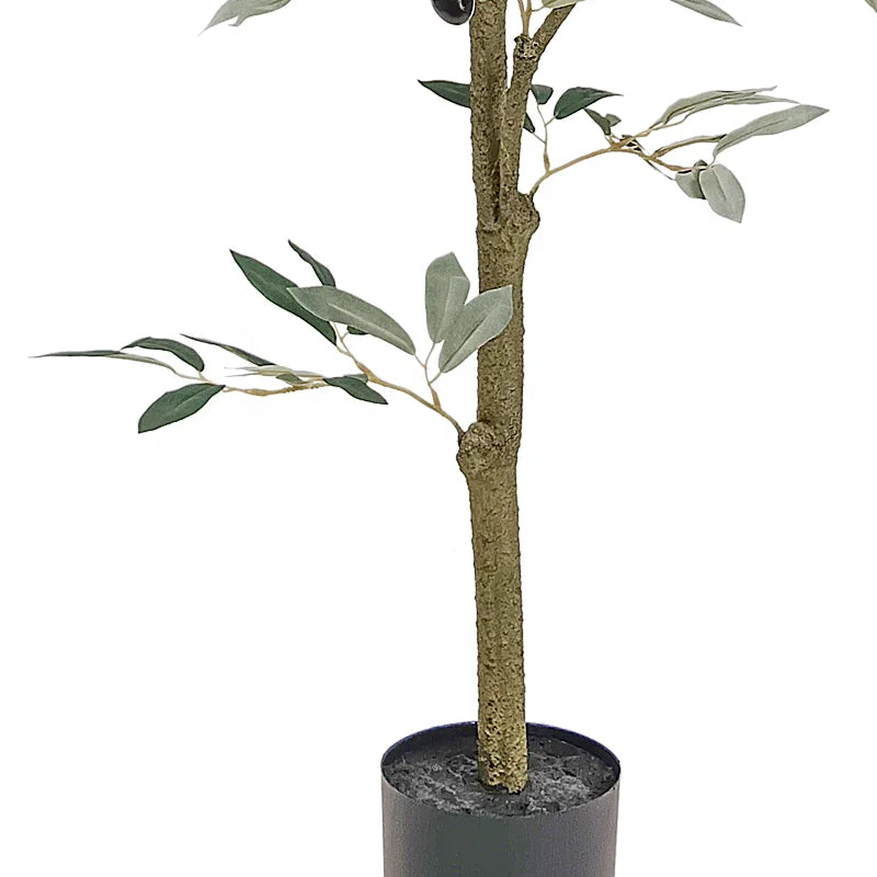 Fake Plants Artificial Olive Tree Faked Faux Olive Tree Plant 4ft 120CM for Home Decor Office Decoration Yooly Plants Yooly Plants - YL0040002