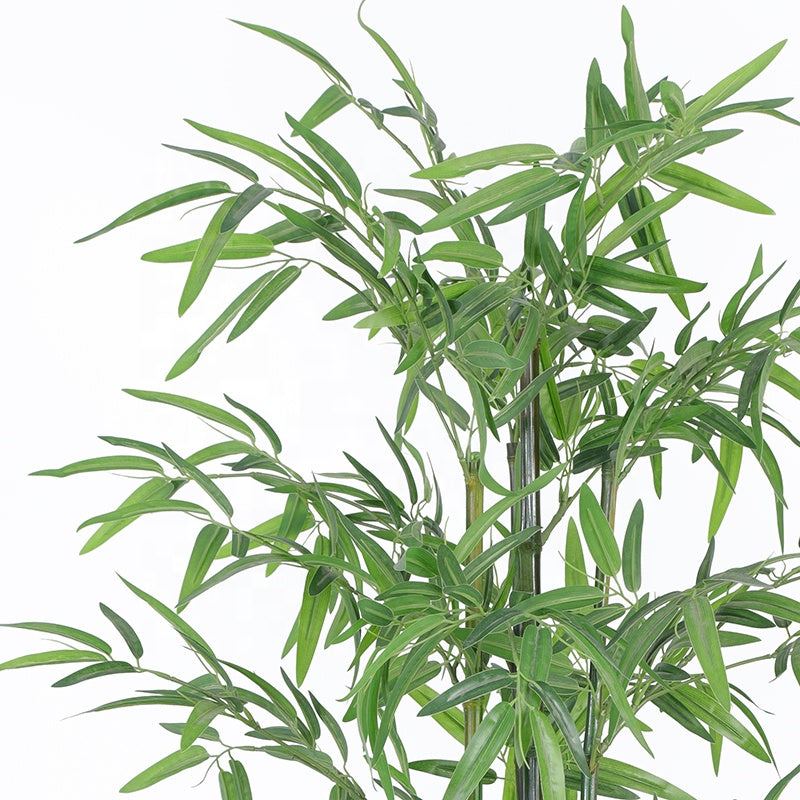 Branch Bamboo Tree Artificial Greening Plant Nursery Pot Decorative Plastic Fake Tree for Outdoor Decoration Yooly Plants - YL008200096