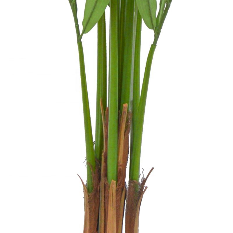Fake Plants Dark Green with Light Green Artificial Palm Tree Plants Potted Semi Trees for Wedding Decoration Yooly Plants - YL211030