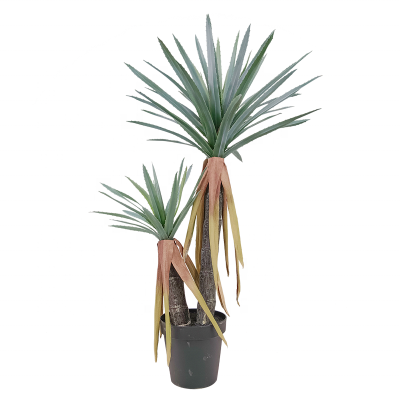 HOT NEW Multi Sized Artificial Tree for Outdoor High and Frozen Artificial Plants Artificial Yellow Agave for Decor Yooly Plants - YL154220017