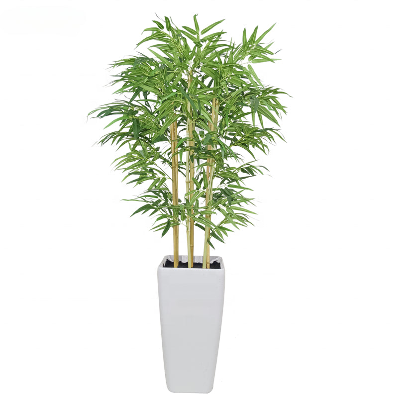Fake Plants China Quality Tree 130cm 51 Inches Seven Authentic Looking Trunks Bamboo Tree Artificial Yooly Plants - YL008046
