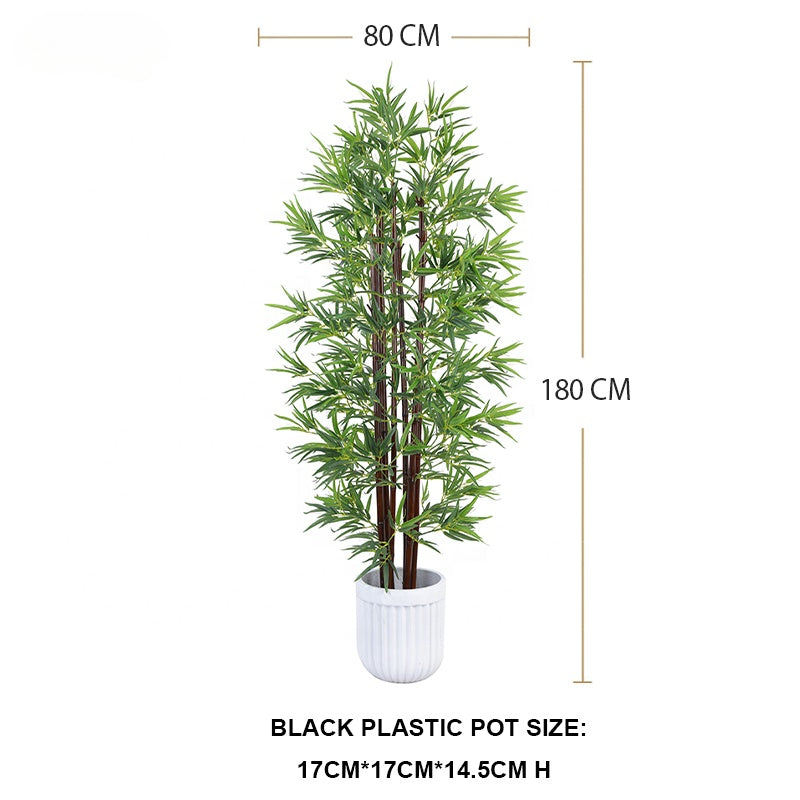 New Product 180cm 6ft Bonsai Artificial Plants Artificial Bamboo Tree Plants for Home Decor Bonsai Tree Yooly Plants - YL007048