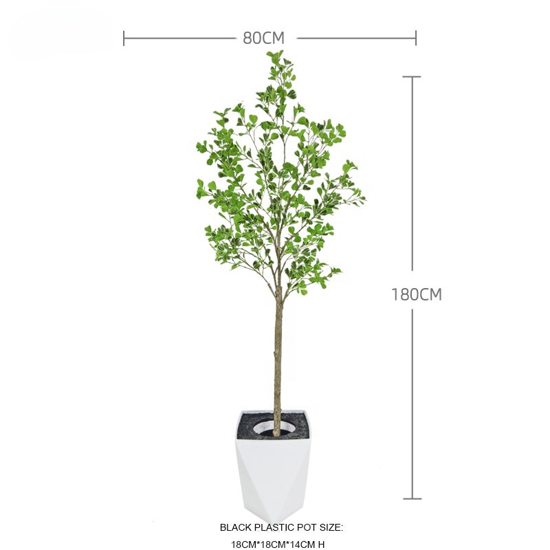 Fake Plants New Design Top Quality 180cm 6ft Plastic Bonsai Plant Tree Fake Tree Artificial Dec Artificial Ficus Tree for Home Decor Yooly Plants - YL208210