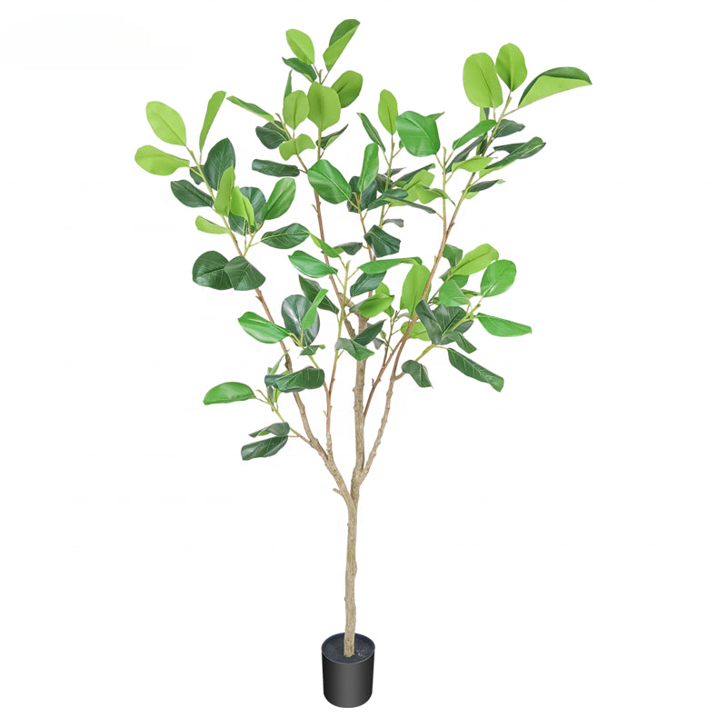 Best Price 230cm 90" Artificial Outdoor Shade Trees Fiscus Artificial Ficus Audrey Tree for Home Hotel Decoration Yooly Plants - YL208228