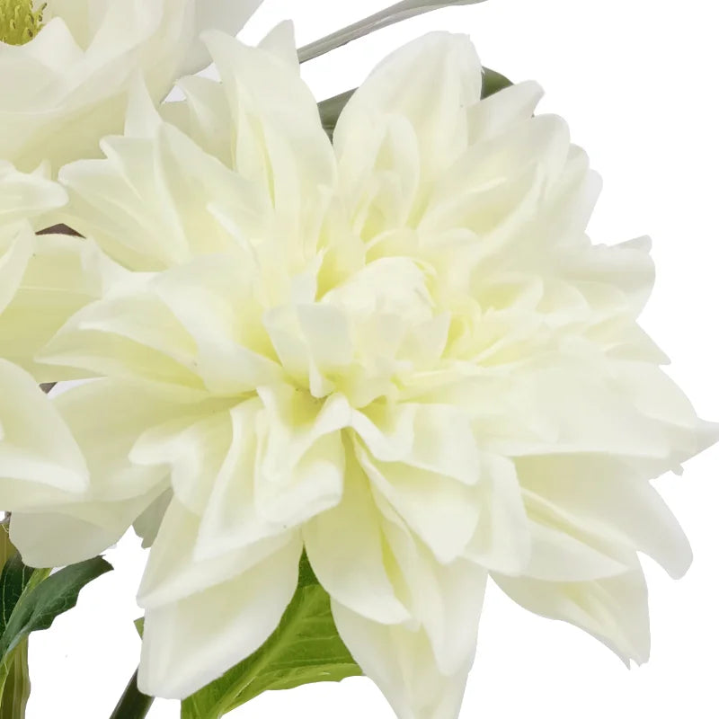 Artificial Flowers Tabletop Decoration Hotel Decor Set Dried Artificial Mixed Mixed Dahlia and Magnolia Flower for Indoor Outdoor Decoration - YL22046