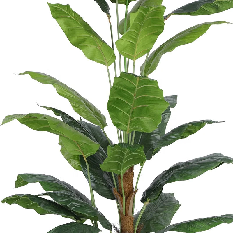 Artificial Plants Artificial Tree in Pots Decorative Simulation Plastic Artificial Bonsai Spathiphyllum for Outdoor Indoor - YL010051