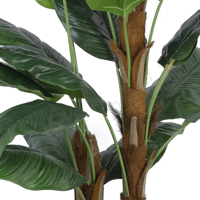 Artificial Plants Artificial Tree in Pots Decorative Simulation Plastic Artificial Bonsai Spathiphyllum for Outdoor Indoor - YL010051