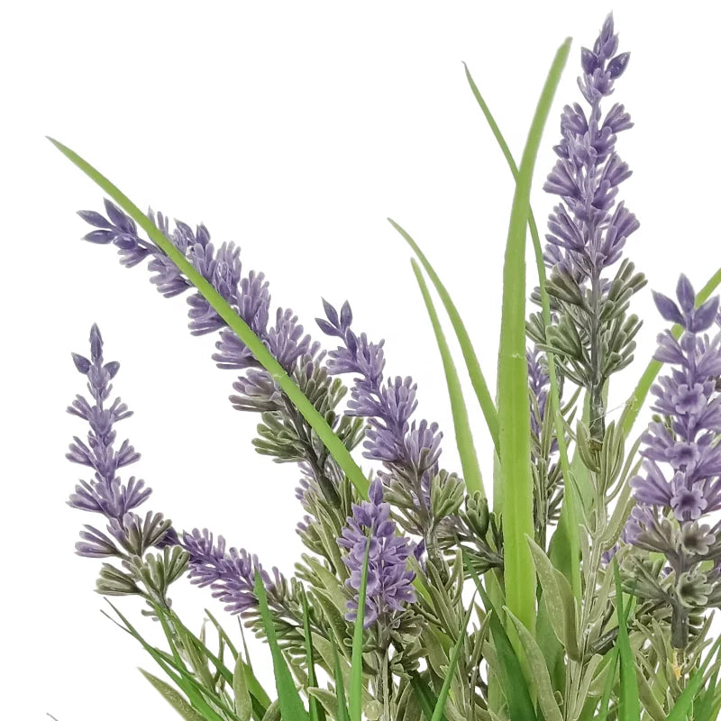 Artificial Flower Faux Lavender Flowers Decorative Artificial Plastic Flower Simulation for Indoor Outdoor Decoration - YL131210080