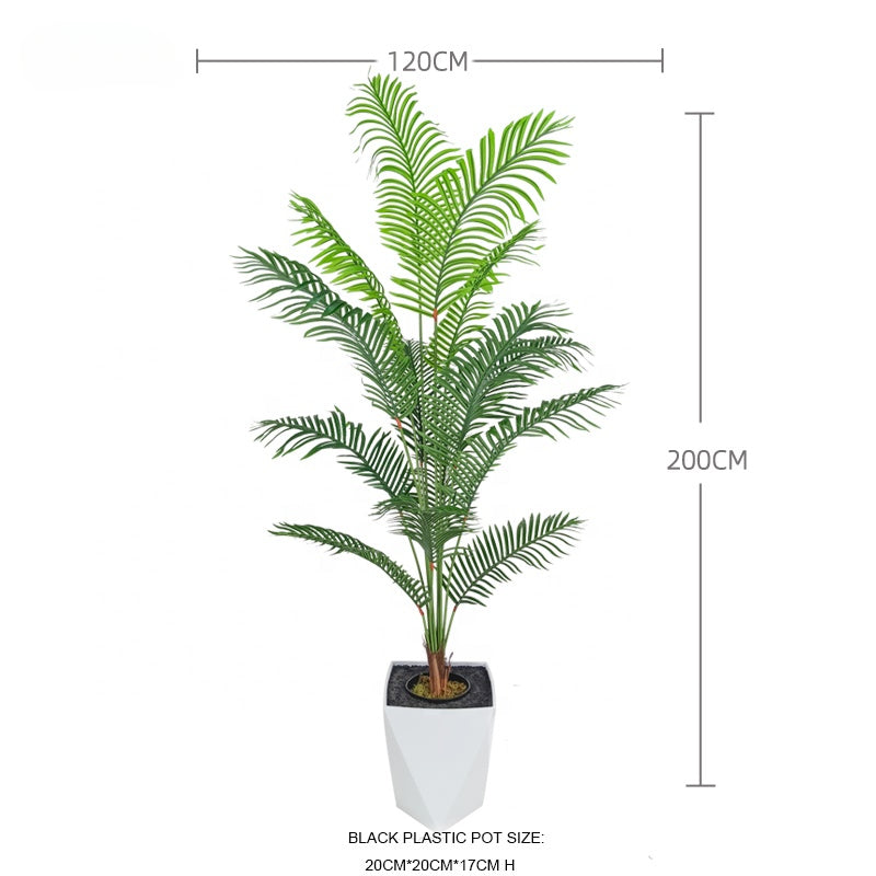 Fake Plants China Quality Tree 200cm Large Synthetic Palm Tree Artificial Canada Palm Trees for Decoration Yooly Plants - YL010154