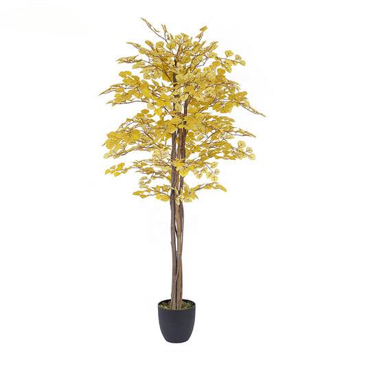 Fake Plants Hot-selling Green Artificial fall aspen Tree Desktop Decoration Ornaments for Outdoor Indoor Yooly Plants - YL008200058