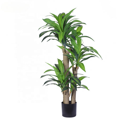 New Design Faux Plastic Bonsai Tree Artificial Potted Dracaena Plant for Outdoor Indoor Yooly Plants - YL025048