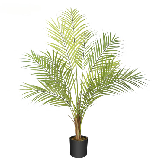Fake Plants New Products 80CM Aerca Palm Tree Artificial Fake Palm Trees Royal Palm Tree for Outdoor Decoration Yooly Plants - YL010255