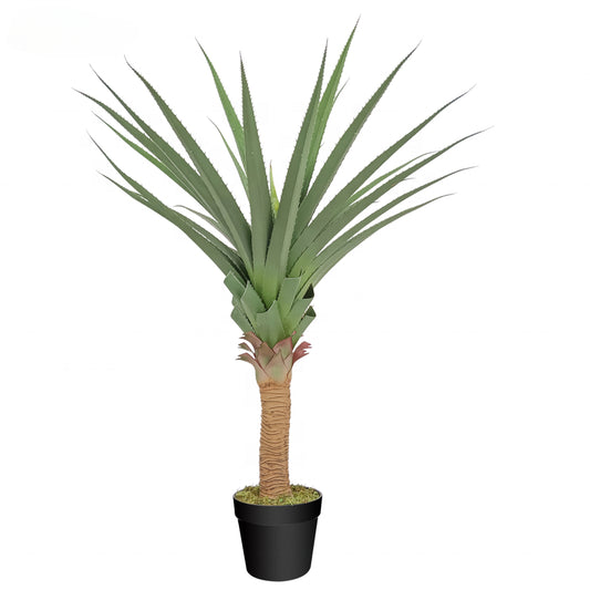 Potted Artificial Agave Plant UV Resistant 110cm Yooly Plants  Artificial Plants Agave Plants for Home Decor  - YL137220010