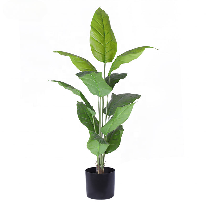 Artificial Small Plants Home Decoration Artificial Spathiphyllum Leaf Plants for Decorative Indoor Yooly Plants - YL010069