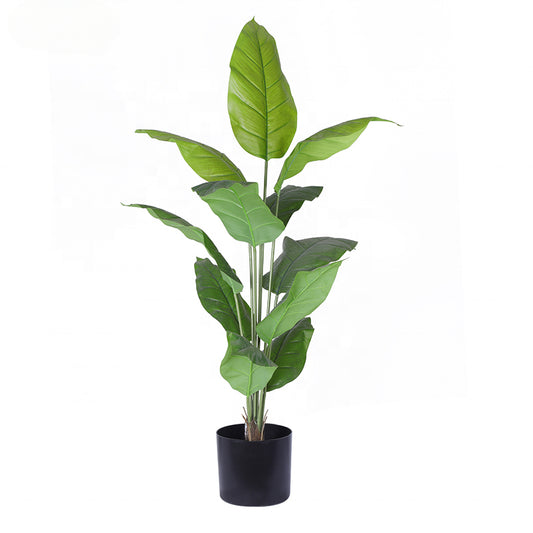 Artificial Small Plants Home Decoration Artificial Spathiphyllum Leaf Plants for Decorative Indoor Yooly Plants - YL010069
