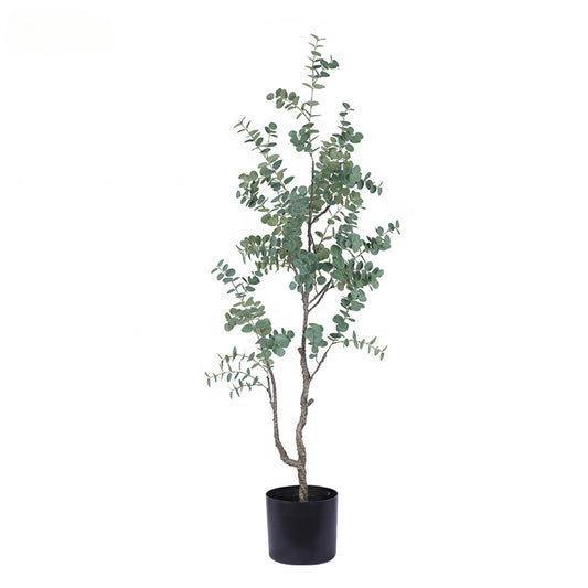Fake Plants Artificial Plant Datura Eucalyptus Leaves Vines Artificial Potted for Indoor Outdoor Decoration Yooly Plants - YL008021