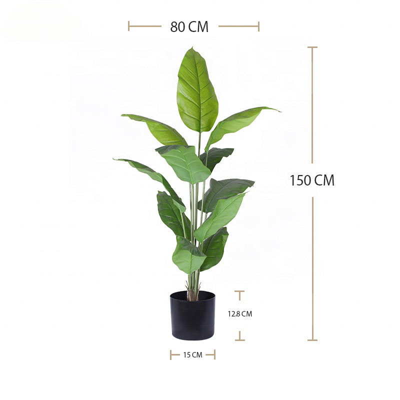 Artificial Small Plants Home Decoration Artificial Spathiphyllum Leaf Plants for Decorative Indoor Yooly Plants - YL010069