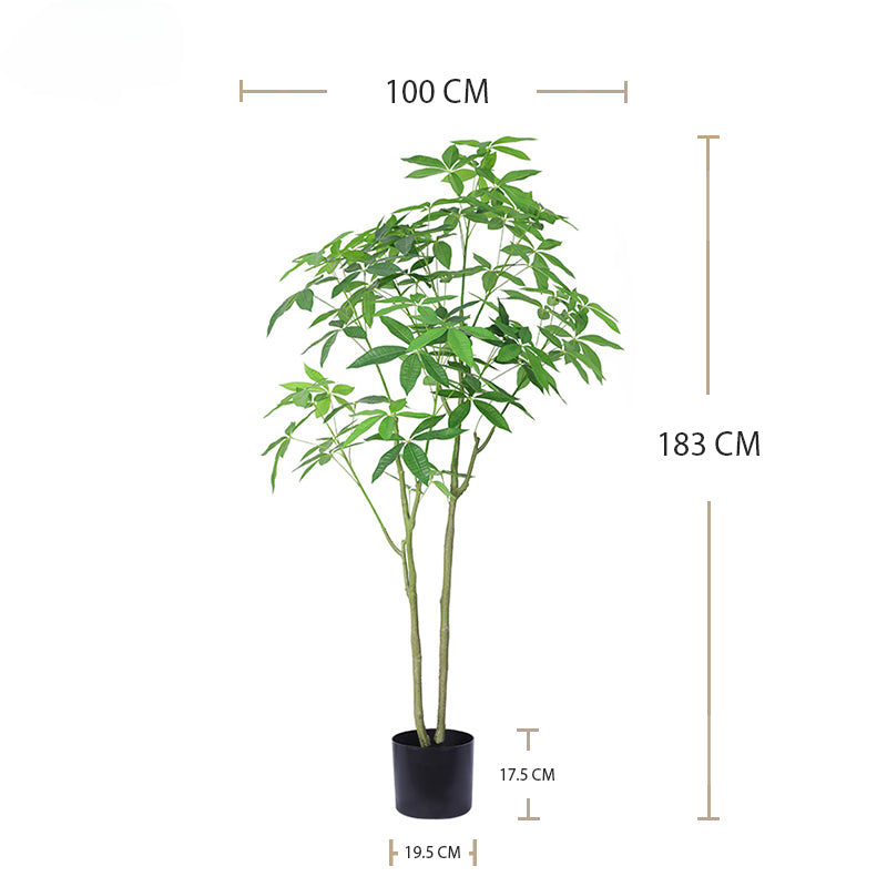 Factory Wholesale Artificial Bonsai Tree Artificial Plants Faux Plants Fake Plants Plastic Fortune Money Tree Yooly Plants - YL193041