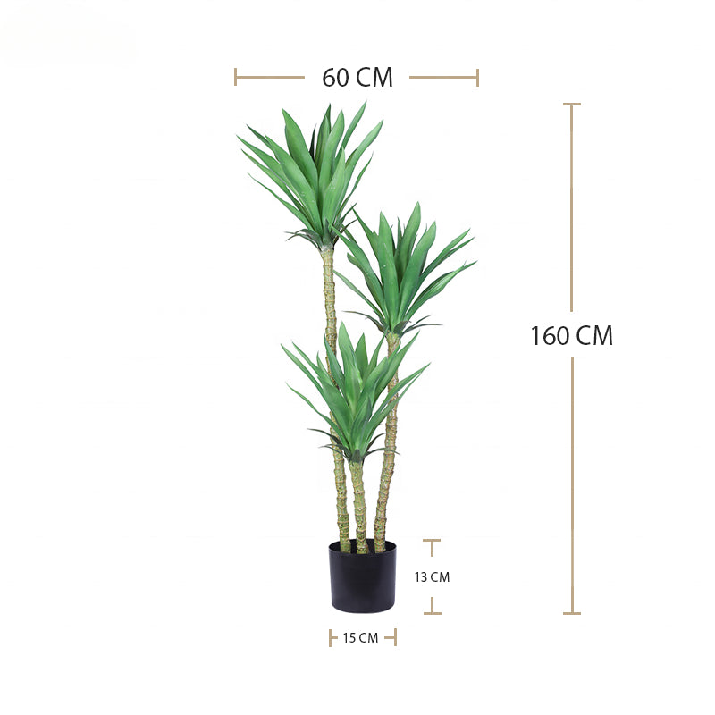 Hot Selling Decorative Plants Artificial Agave Potted Tree for Outdoor Indoor Decorating Yooly Plants - YL025049