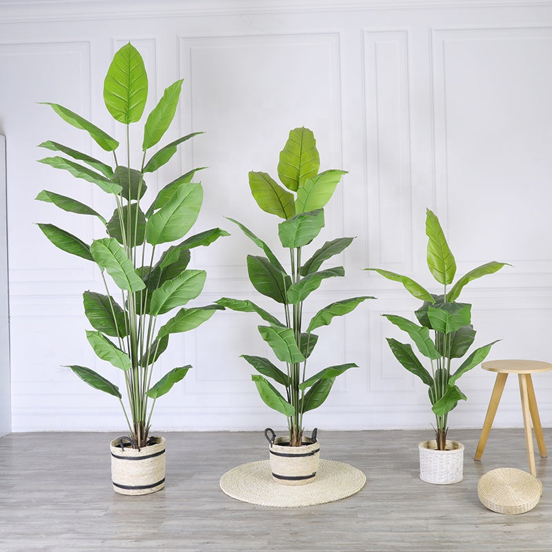 Artificial Small Plants Home Decoration Artificial Spathiphyllum Leaf Plants for Decorative Indoor Yooly Plants - YL010069