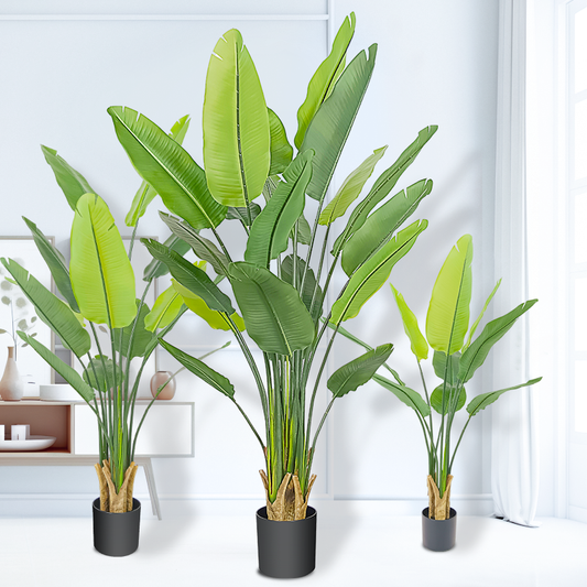 High Quality Large Outdoor Plant 110 160 180cm Big Artificial Forest Trees Bonsai Tree Traveller's Artificial Palm Tree Yooly Plants - YL007043