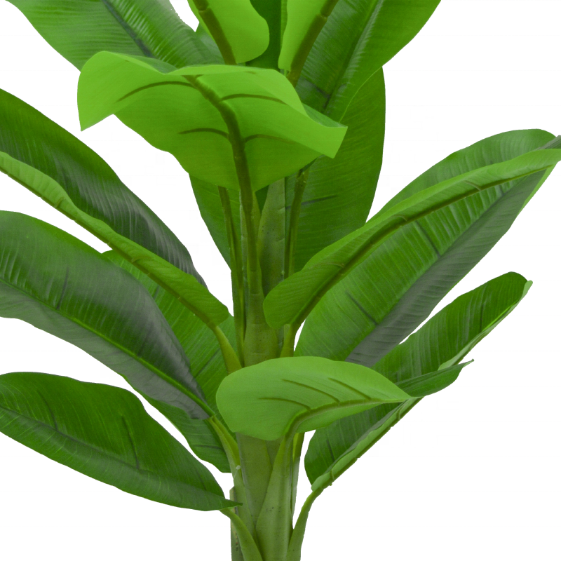Fake Plants Hot Sale Artificial Plant Banana Tree Large leaf fake artificial Banana Tree Potted for indoor outdoor decoration Yooly Plants - YL211042