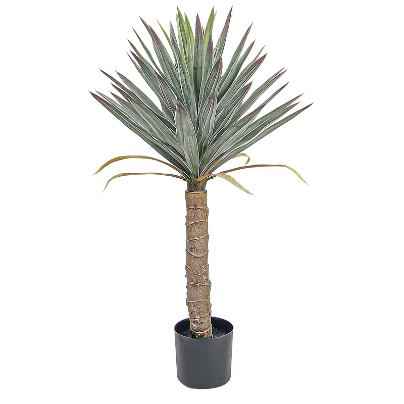 Customization Multi Sized Artificial Bonsai Tree Yucca Falsa Artificial Artificial Yucca Bonsai Yooly Plants - YL154220017