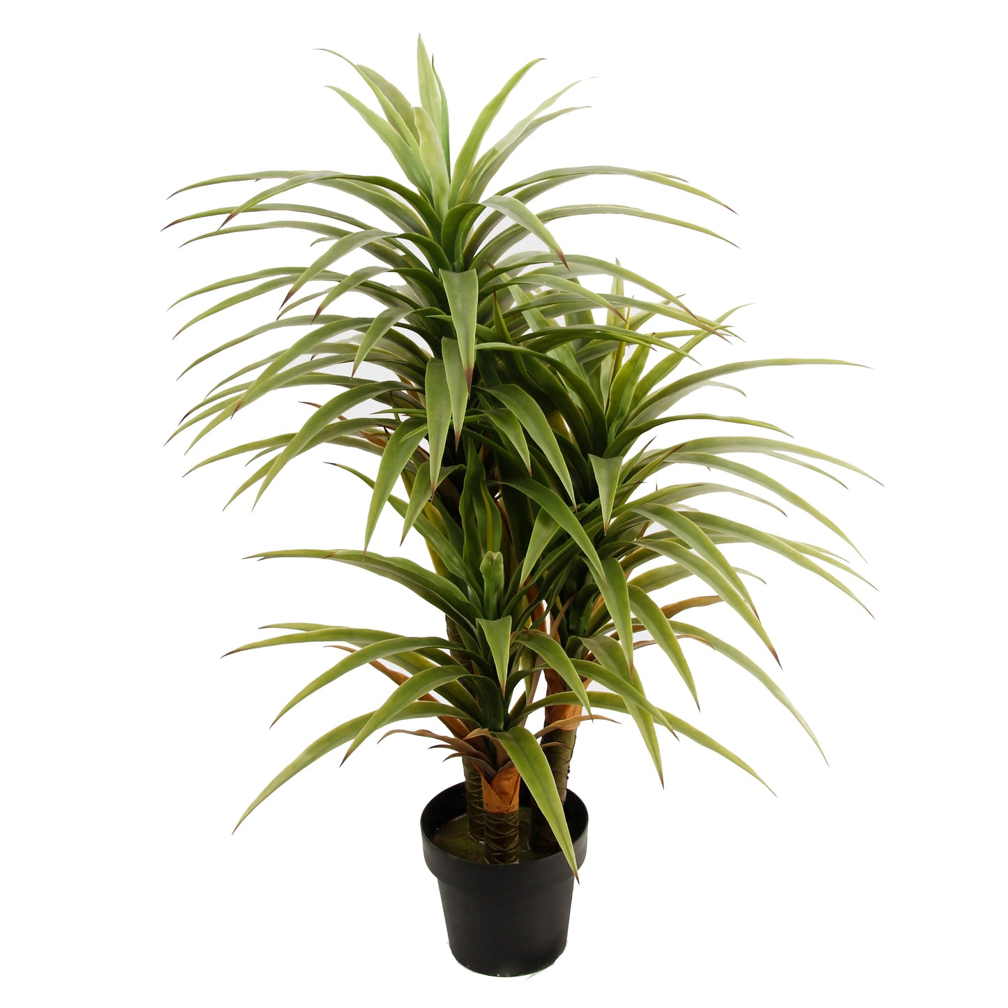 Hot Sale 100CM 160 Leaves Green Artificial Potted Plant Dracaena Faux Dragon Tree For Indoor Outdoor Decor Yooly Plants - YL3036