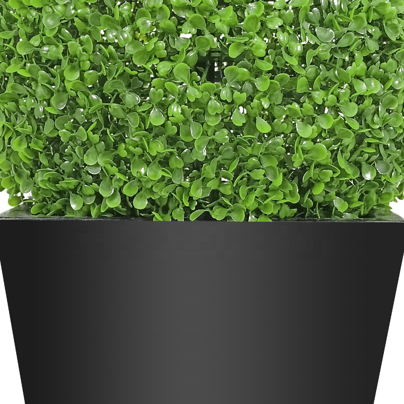 Fake Plants Home Garden Topiary Ball  81cm Uv Resistant Artificial Ornamental Boxwood Plants Ball with Pot on Sale Yooly Plants - YL210004