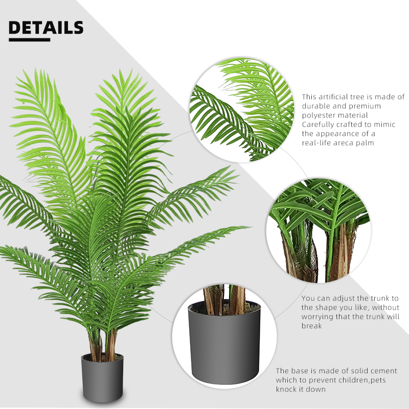 Hot Selling Artificial Hawaii Palm Tree Artificial for Home Indoor Outdoor Decoration Tree Yooly Plants - YL010253