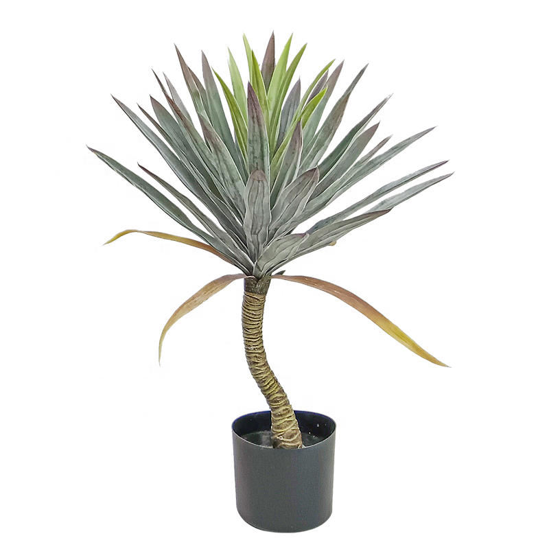 Customization Multi Sized Artificial Bonsai Tree Yucca Falsa Artificial Artificial Yucca Bonsai Yooly Plants - YL154220017