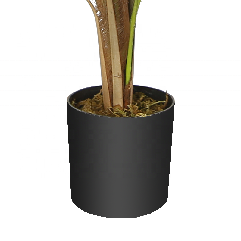 Fake Plants New Products 80CM Aerca Palm Tree Artificial Fake Palm Trees Royal Palm Tree for Outdoor Decoration Yooly Plants - YL010255
