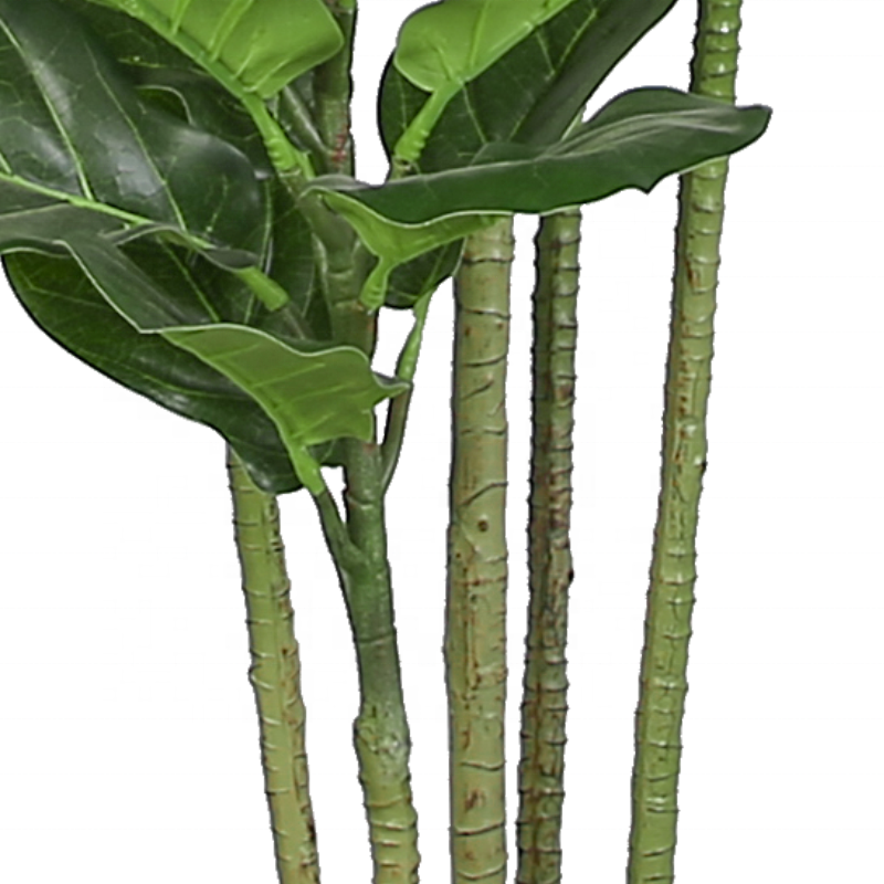 Fake Plants 165cm Grade Faux Plant Real Touch Artificial Natural Artificial Tree Fiddle Leaf Fig Plant for Home Outdoor Yooly Plants - YL010269